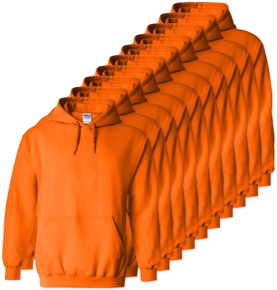 Lot de 100 Gildan 18500 - Sweat à capuche en molleton Heavy Blend