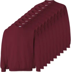 Lot de 10 Gildan 18000 - Sweat-shirt à col rond