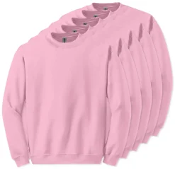 Lot de 5 Gildan 18000 - Sweatshirt à col rond