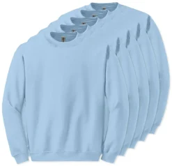 Lot de 5 Gildan 18000 - Sweatshirt à col rond