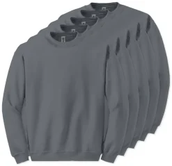Lot de 5 Gildan 18000 - Sweatshirt à col rond