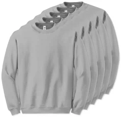 Lot de 5 Gildan 18000 - Sweatshirt à col rond