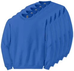 Lot de 5 Gildan 18000 - Sweatshirt à col rond