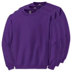 Lot de 3 Gildan 18000 - Sweat-shirt à col rond