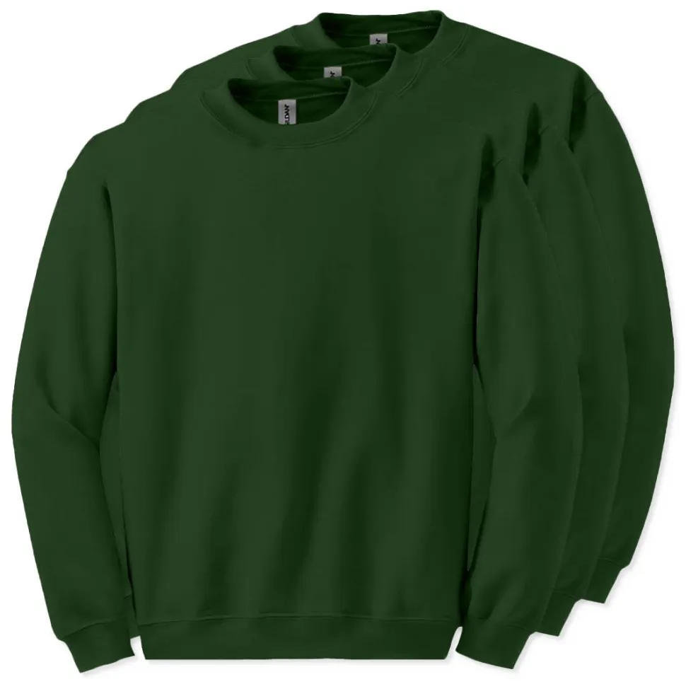 Lot de 3 Gildan 18000 - Sweat-shirt à col rond