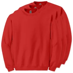 Lot de 3 Gildan 18000 - Sweat-shirt à col rond