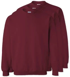 Lot de 3 Gildan 18000 - Sweat-shirt à col rond