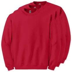 Lot de 3 Gildan 18000 - Sweat-shirt à col rond