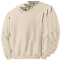 Lot de 3 Gildan 18000 - Sweat-shirt à col rond