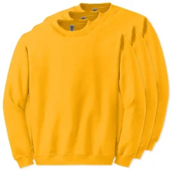Lot de 3 Gildan 18000 - Sweat-shirt à col rond