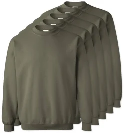 Lot de 50 sweatshirts Gildan 18000 - Col rond