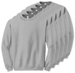 Lot de 50 sweatshirts Gildan 18000 - Col rond