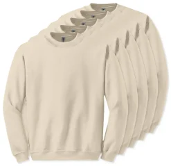 Lot de 50 sweatshirts Gildan 18000 - Col rond