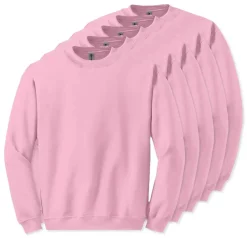 Lot de 50 sweatshirts Gildan 18000 - Col rond