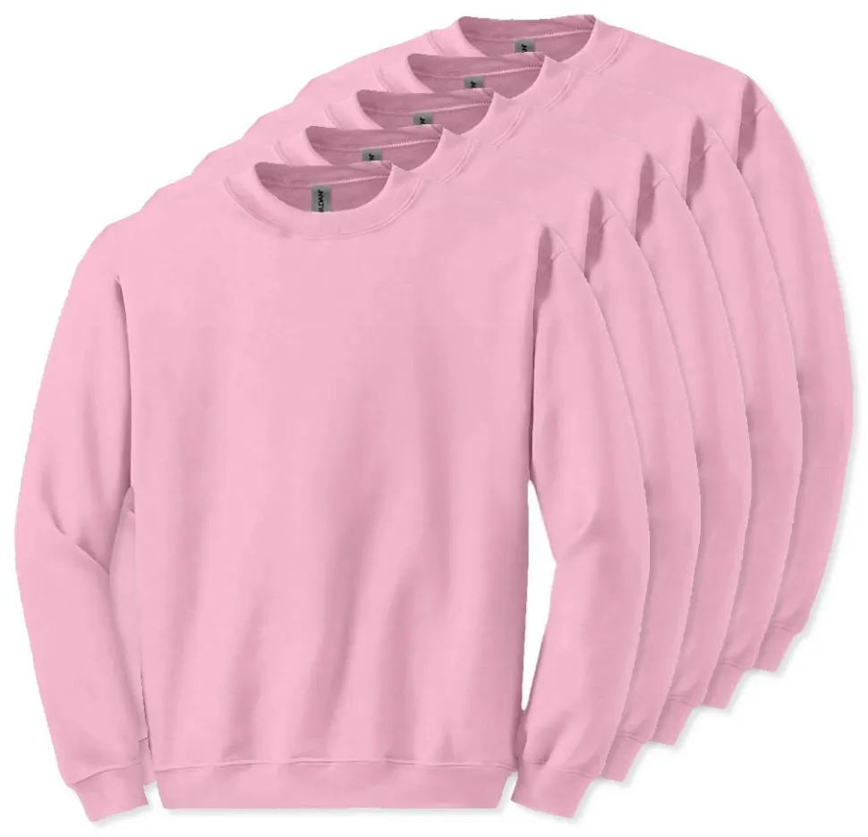 Lot de 50 sweatshirts Gildan 18000 - Col rond