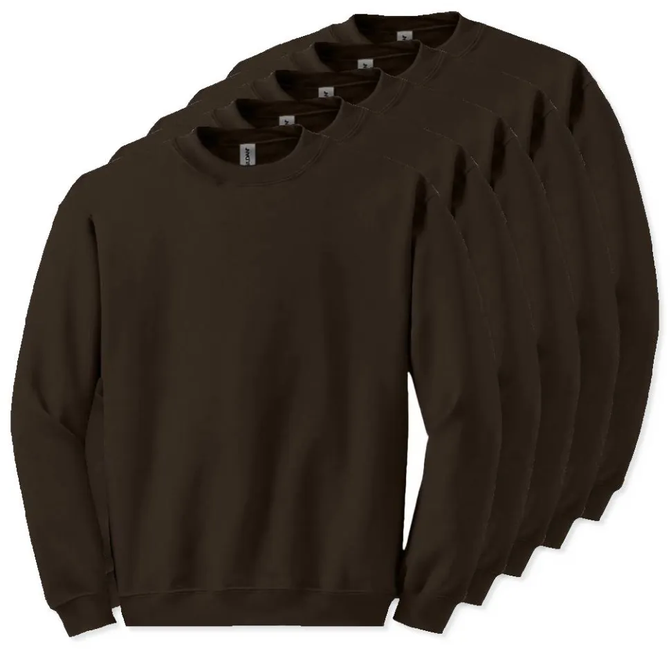 Lot de 50 sweatshirts Gildan 18000 - Col rond