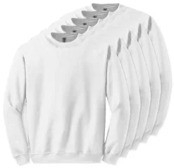 Lot de 50 sweatshirts Gildan 18000 - Col rond