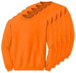 Lot de 50 sweatshirts Gildan 18000 - Col rond