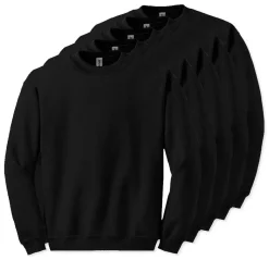 Lot de 50 sweatshirts Gildan 18000 - Col rond
