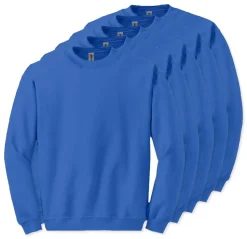 Lot de 50 sweatshirts Gildan 18000 - Col rond
