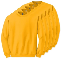 Lot de 50 sweatshirts Gildan 18000 - Col rond