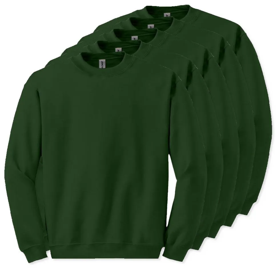 Lot de 50 sweatshirts Gildan 18000 - Col rond