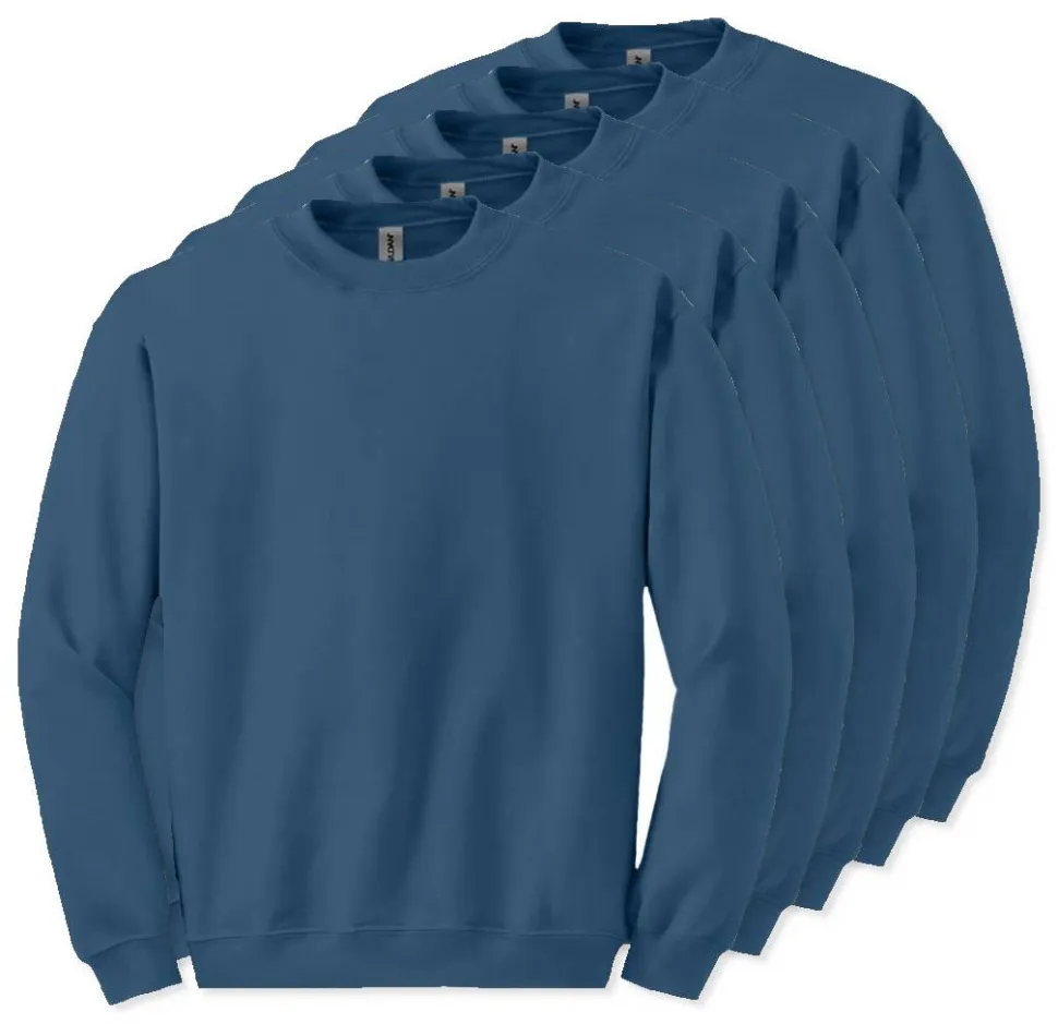 Lot de 50 sweatshirts Gildan 18000 - Col rond