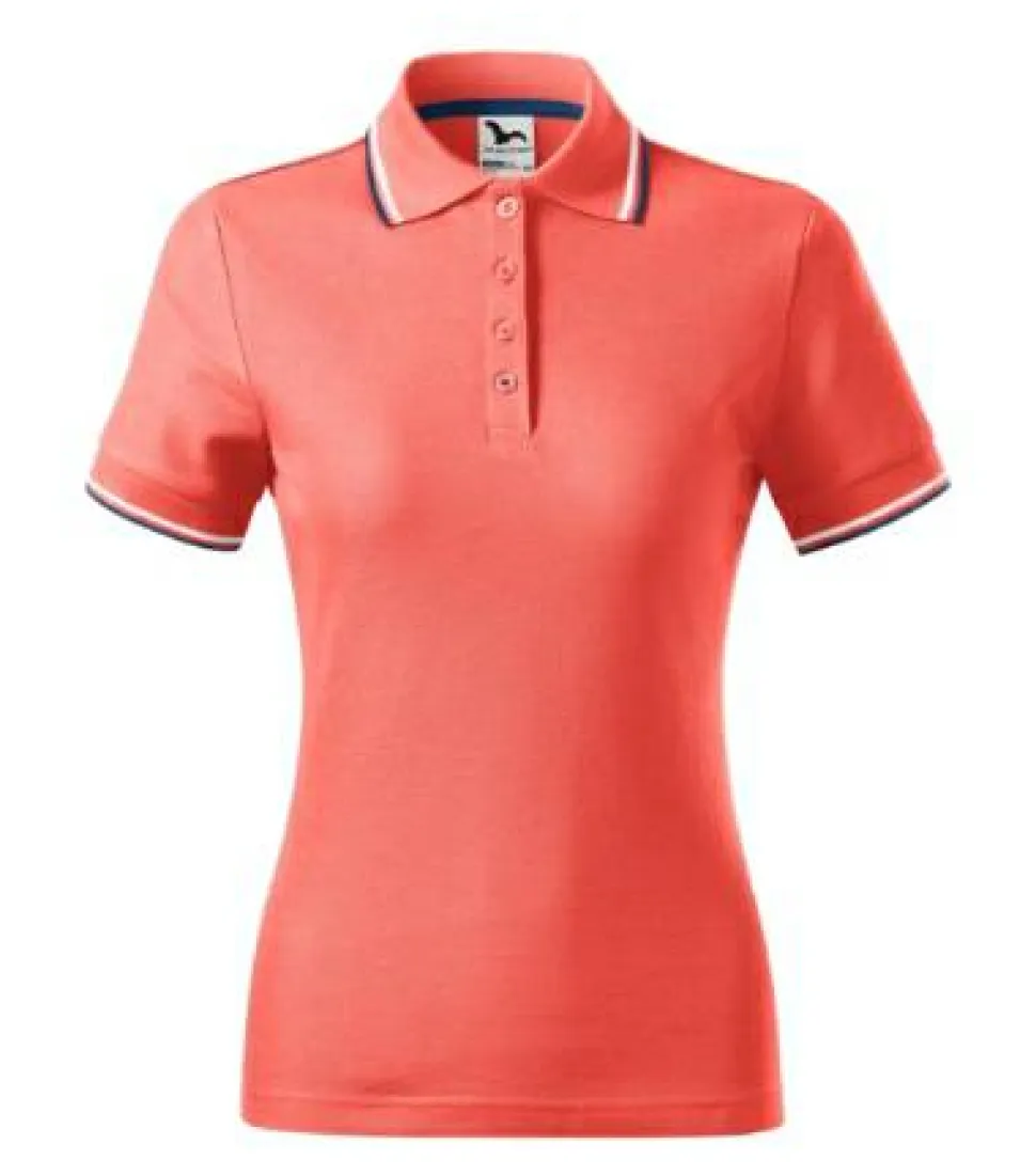 Malfini 233 - Polo Élégant à Rayures Contrastées