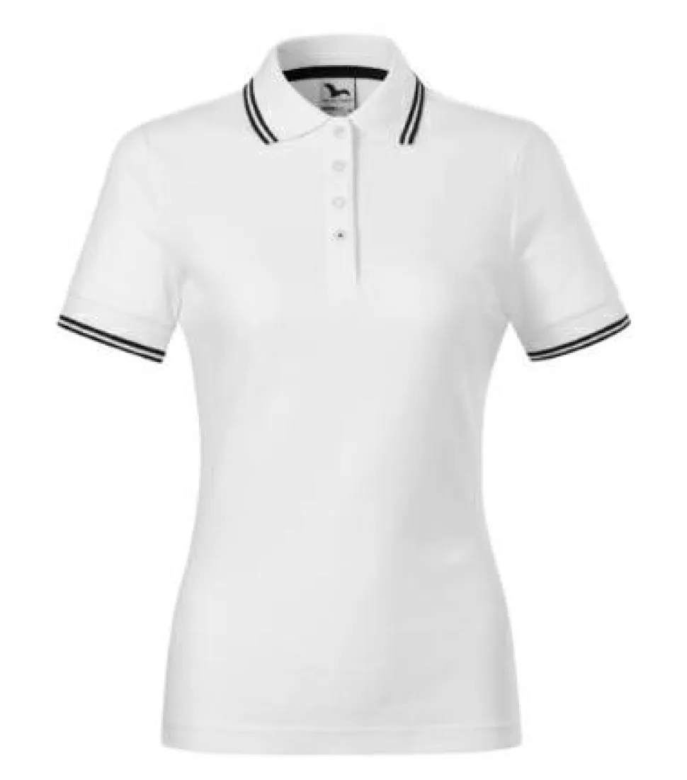 Malfini 233 - Polo Élégant à Rayures Contrastées