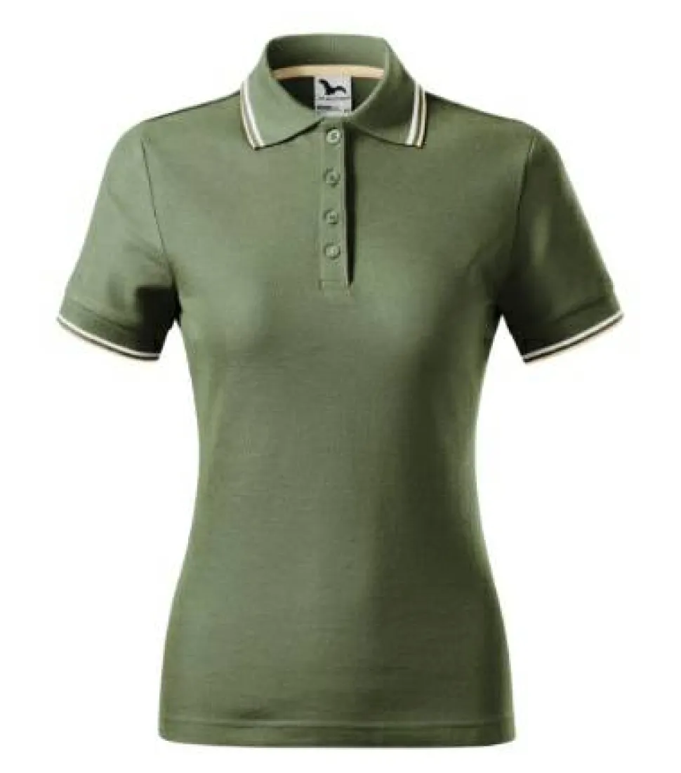 Malfini 233 - Polo Élégant à Rayures Contrastées