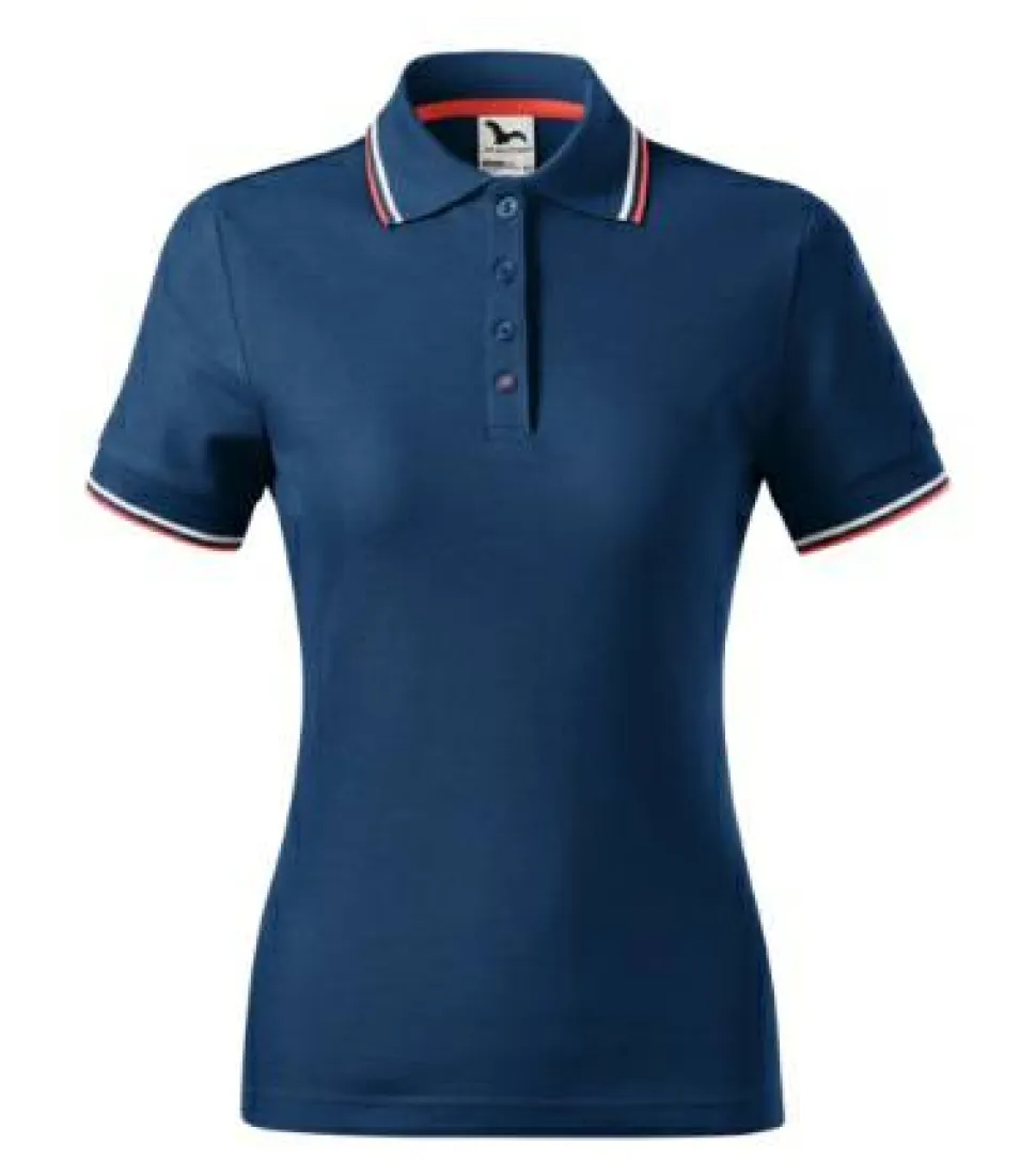 Malfini 233 - Polo Élégant à Rayures Contrastées