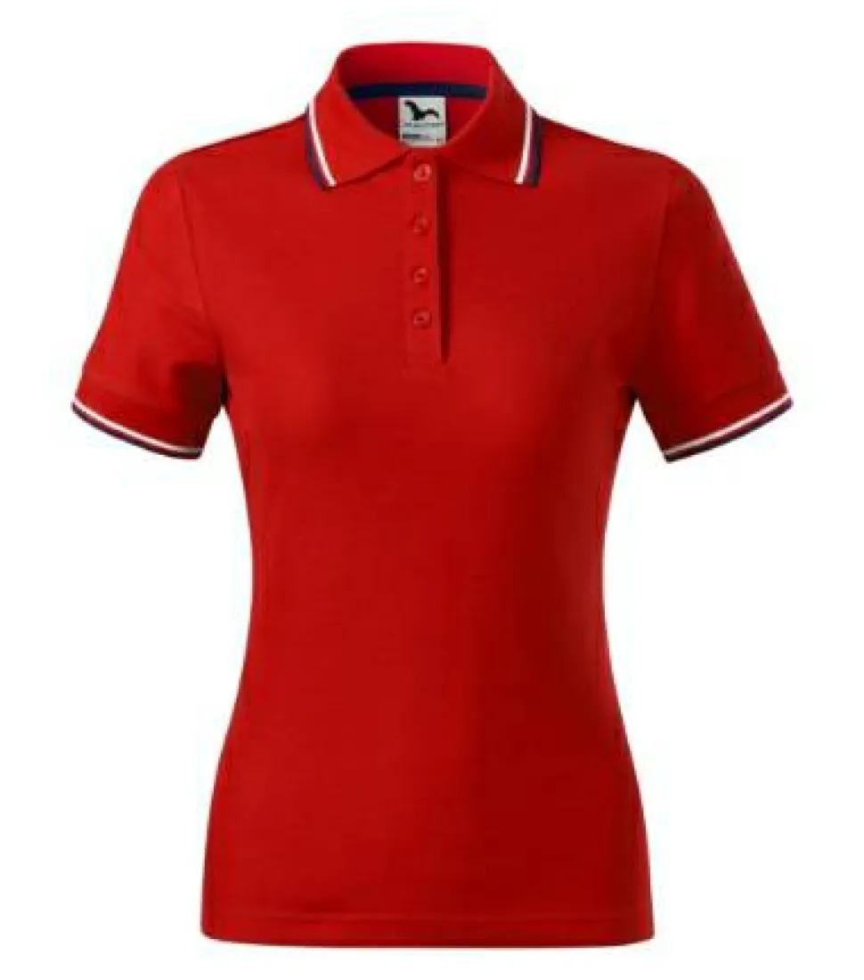 Malfini 233 - Polo Élégant à Rayures Contrastées