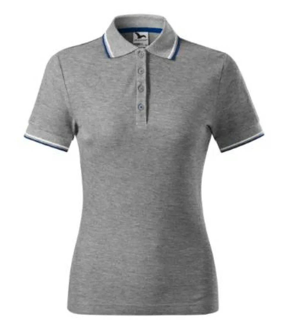 Malfini 233 - Polo Élégant à Rayures Contrastées
