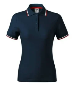 Malfini 233 - Polo Élégant à Rayures Contrastées