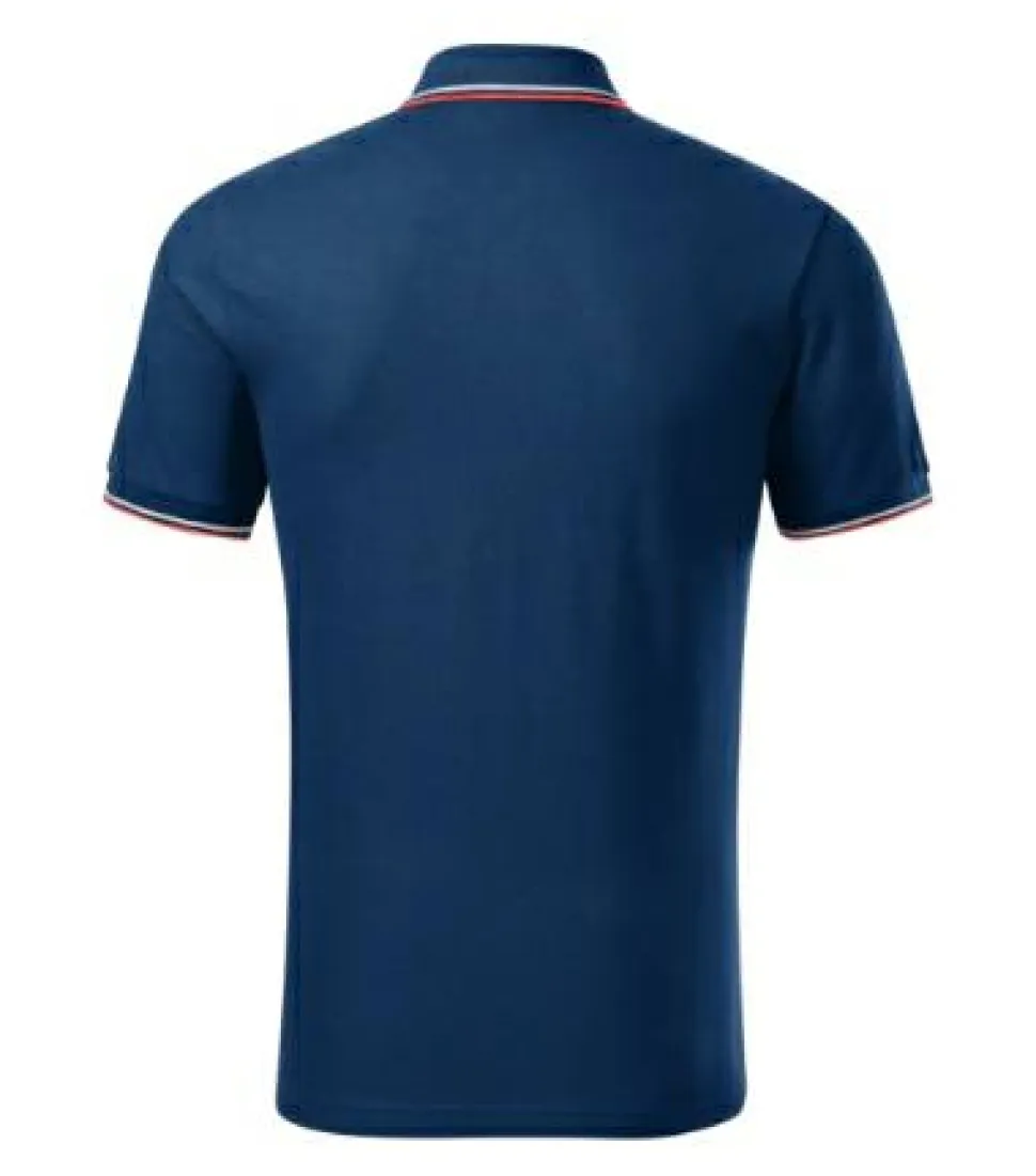 Malfini 232 - Polo Élégant à Rayures Contrastées