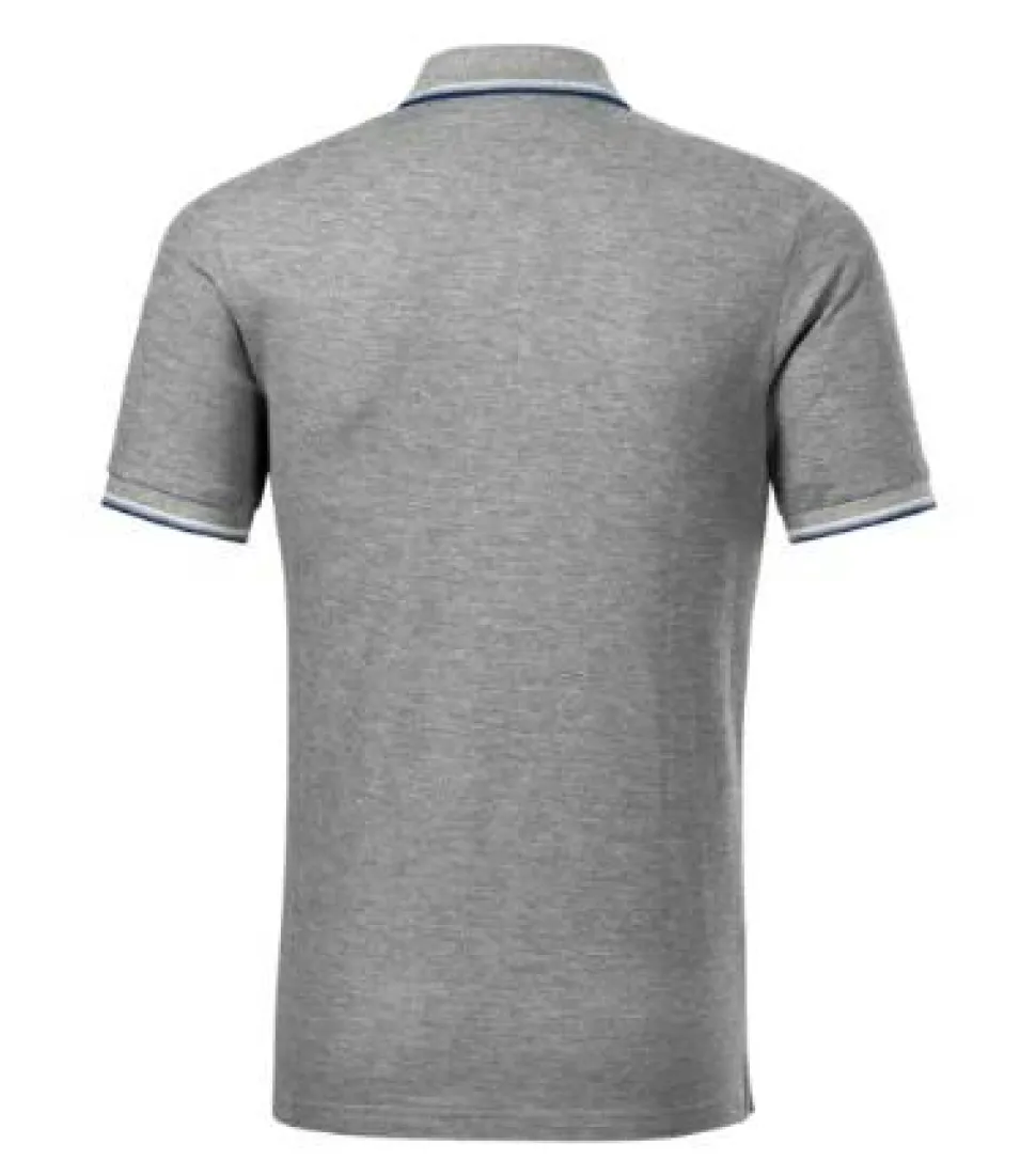 Malfini 232 - Polo Élégant à Rayures Contrastées