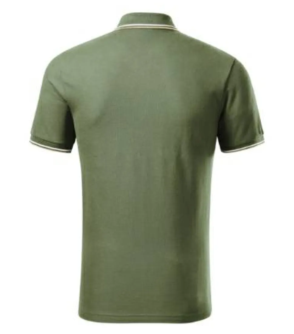 Malfini 232 - Polo Élégant à Rayures Contrastées