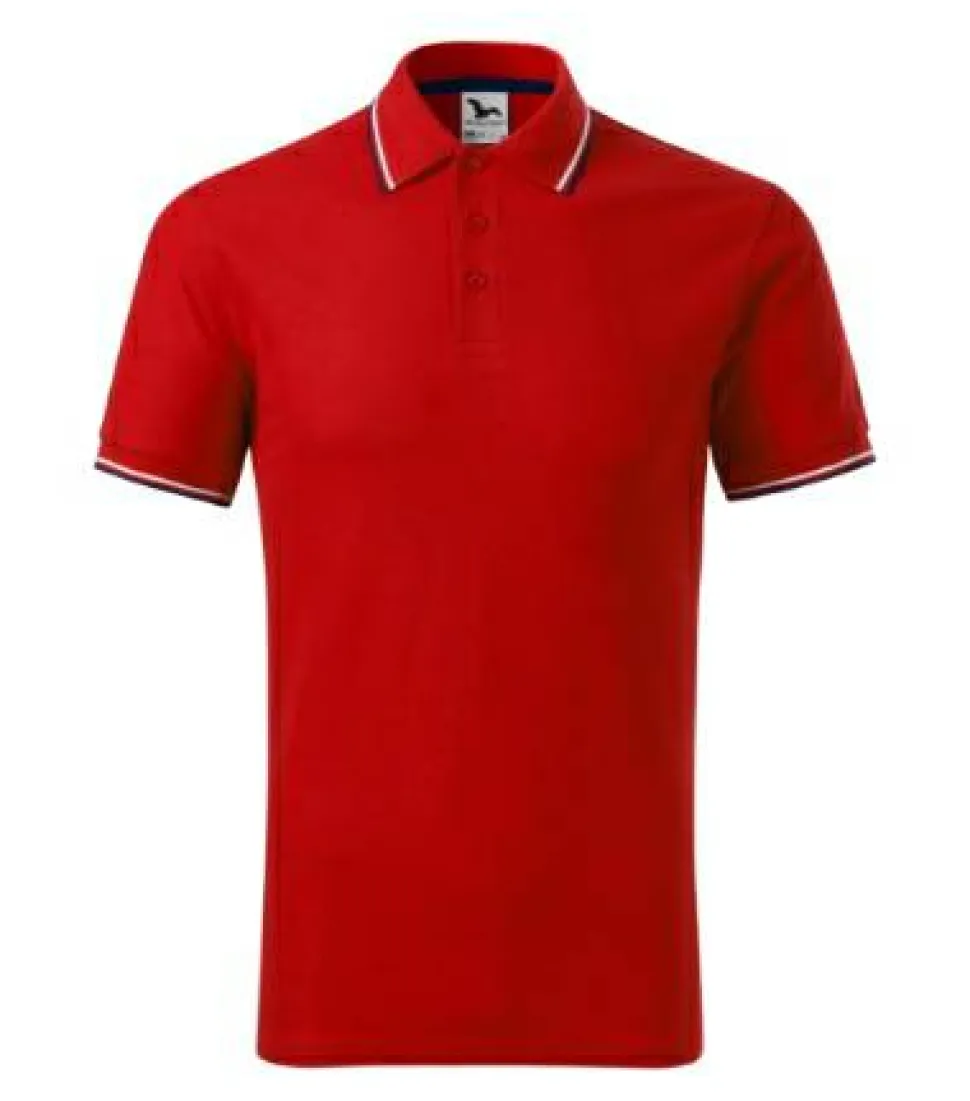 Malfini 232 - Polo Élégant à Rayures Contrastées
