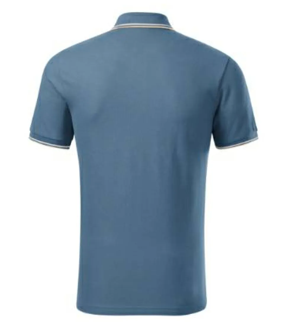 Malfini 232 - Polo Élégant à Rayures Contrastées