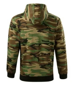 Malfini C19 - Sweatshirt Camo Zipper pour homme