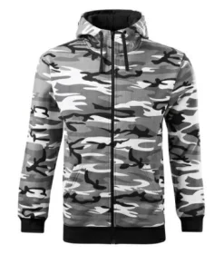 Malfini C19 - Sweatshirt Camo Zipper pour homme