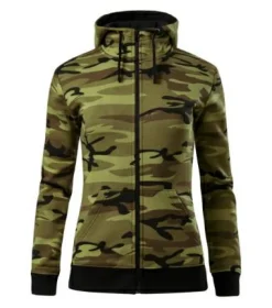 Malfini C20 - Sweatshirt Camo Zipper pour femme