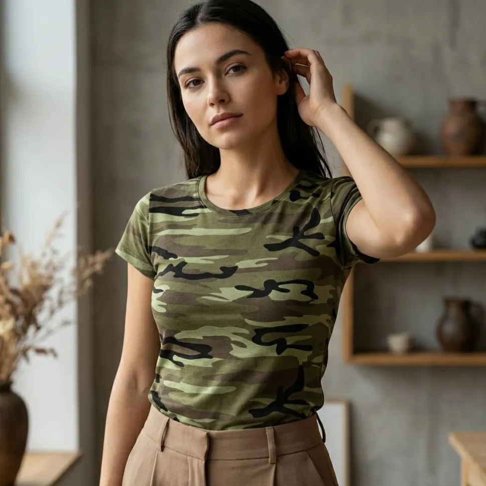 Malfini C22 - T-shirt Camo Pure pour femme