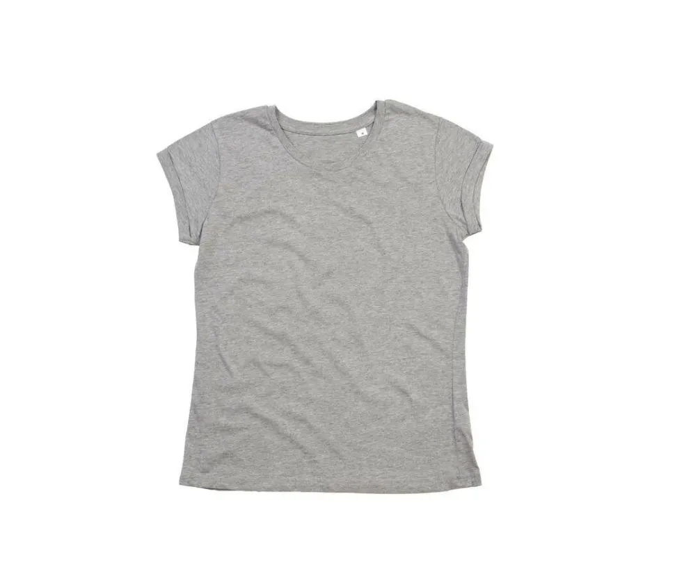 MANTIS MT081 - Tee-shirt femme manches roulées
