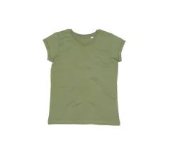 MANTIS MT081 - Tee-shirt femme manches roulées