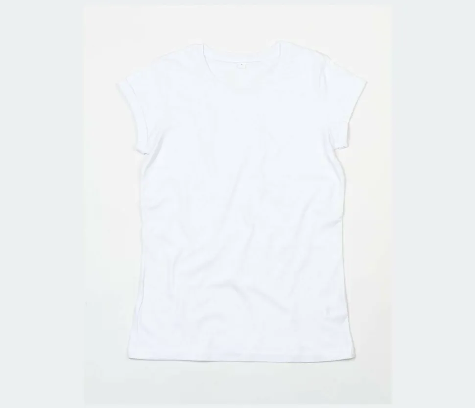 MANTIS MT081 - Tee-shirt femme manches roulées
