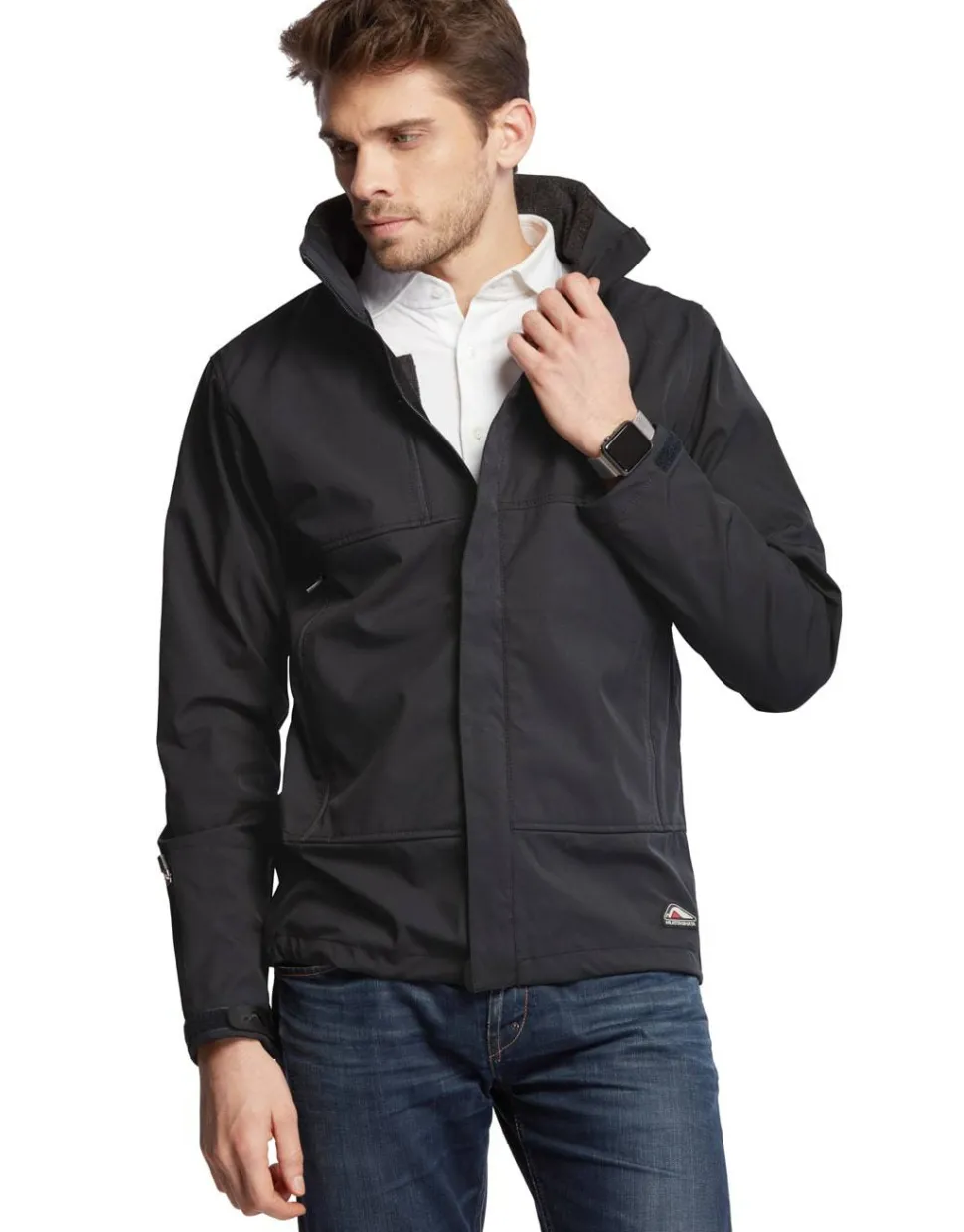 Mustaghata JASPER - Veste Softshell Homme 3 en 1 Imperméable et Confortable