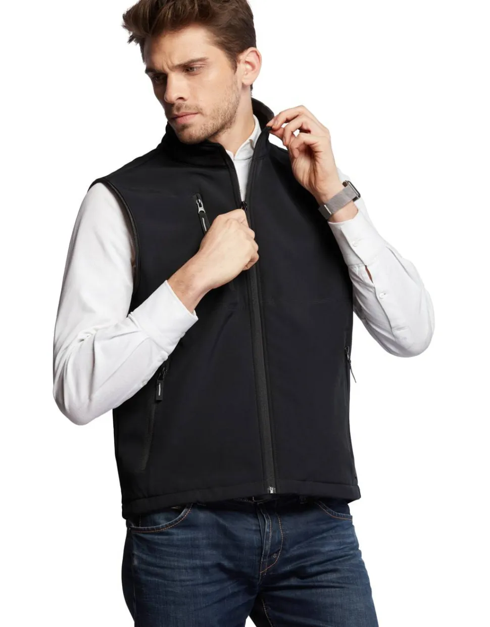 Mustaghata MONTEVISO - Bodywarmer Softshell Unisexe 2 Couches