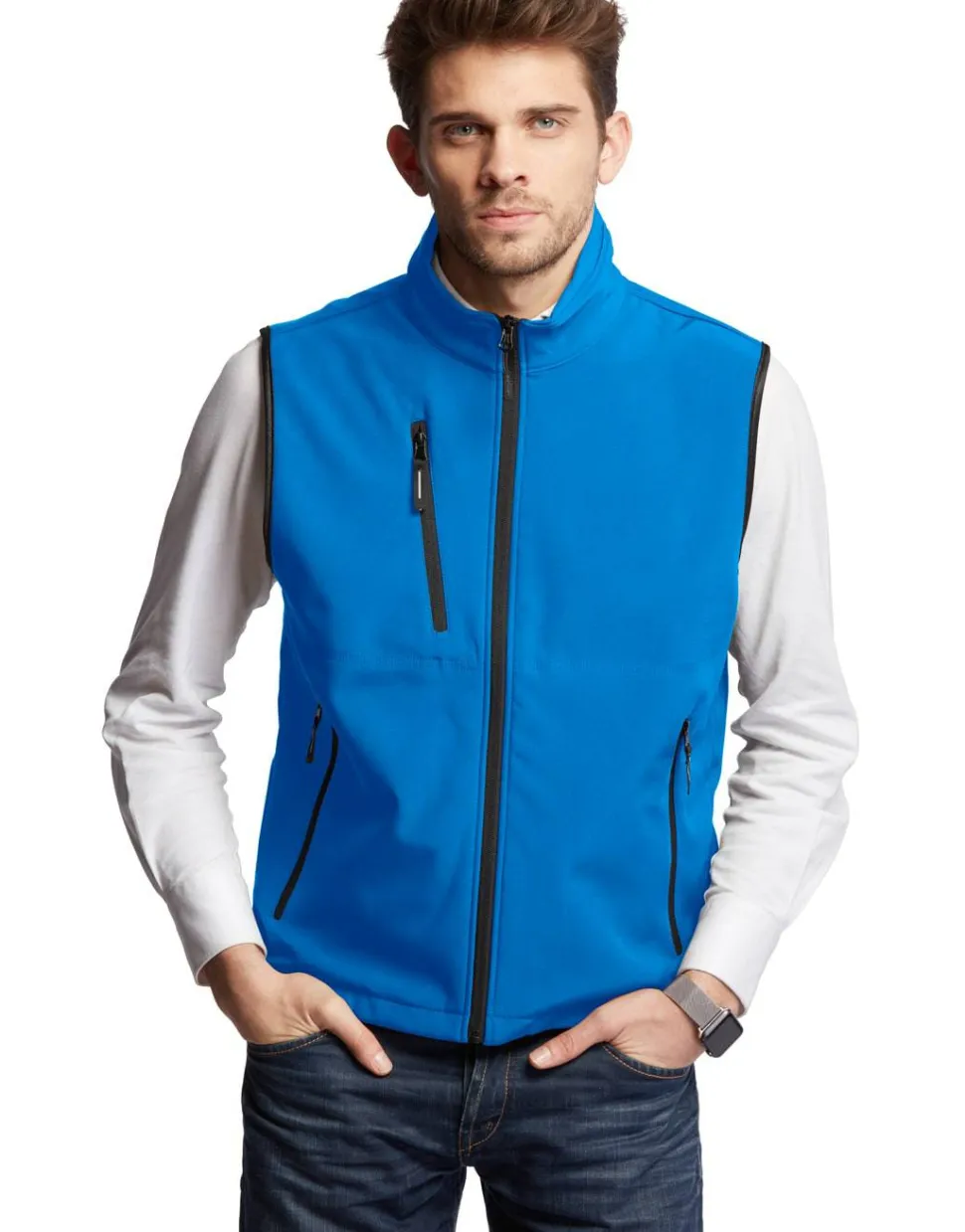 Mustaghata MONTEVISO - Bodywarmer Softshell Unisexe 2 Couches