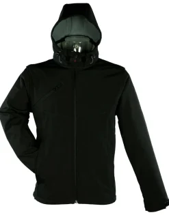 Mustaghata NISEKO - Veste Softshell Homme 3 Couches Respirante et Confortable